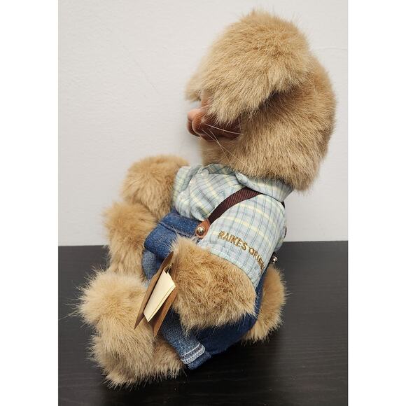 Vintage Robert Raikes Original "53417 Dylan Rabbit" Wooden Face Doll w/ tags - Picture 2 of 11